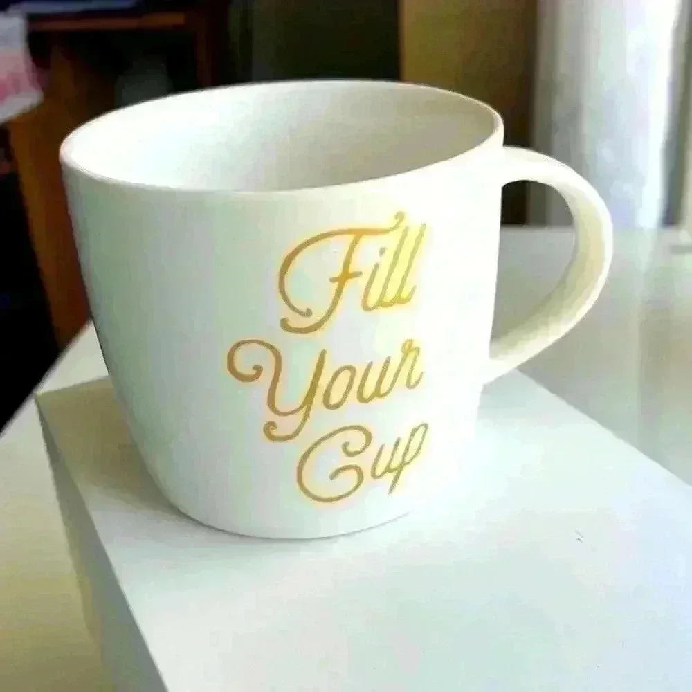 Starbucks fill your cup large mug
